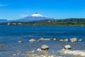 Volcano Villarica in Patagonia, Chile, The Ring of Fire Royalty Free Stock Photo